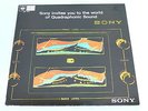 SONY QUADRAPHONIC ... DISQUE VINYLE 33T . TEST HIFI SQ STEREO SAMPLER CBS