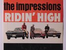 IMPRESSIONS: Ridin' High 45 (PC, stereo jukebox EP, sm label tear) Blues & R&B