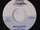 GOLDEN TONES: Move Satan / A Place In Heaven 45 Black Gospel