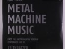 ZEITKRATZER: Lou Reed; Metal Machine Music LP (Germany, 2 LPs, 180 gram pressin