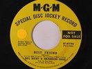 BILL BIXBY & BRANDON CRUZ : Best Friend / Daddy What If 45 (dj, sm tol, from th
