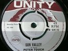 PETER TOSH-SUN VALLEY/DRUMS OF FU MANCHU-HEADLY BENNETT PAMA UNITY BOSS SOUND 45
