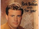 RICK NELSON: Sings For You LP (shrink) Oldies