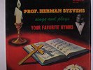 PROF. HERMAN STEVENS: Sings And Plays Your Favorite Hymns LP (cut corner, shrin