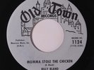 BILLY BLAND: Momma Stole The Chicken / I Spend My Life Loving You 45 Blues & R&
