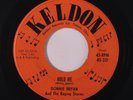 DONNIE BRYAN & RAGING STORMS: Hold Me / Mad, Sad And Blue 45 Oldies
