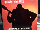 JIMMY REED Rockin' With Reed VEE JAY LP 1008 VJ maroon label with wide band