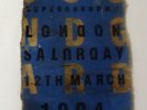 SOUNDGARDEN Back Stage Pass 1994 London 12th March Superunknown RARE Grunge