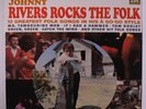 JOHNNY RIVERS: Rocks The Folk LP (cut corner) Rock & Pop
