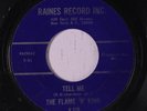 FLAME 'N' KING: Tell Me / The Whip 45 (deep, upbeat flip) Soul