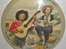 Vintage Vogue Picture Record Kenny Roberts / The Down Homers Cowboy Music