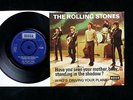 ROLLING STONES Have You Seen Your Mother  45/PS Danish '66 Export F-12497 NM