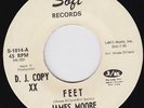 JAMES MOORE & MOSES DILLARD Feet  northern soul 45 SCORCHER Texas funk