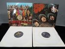 Pair BEATLES 1969 UK Stereo SGT PEPPERS & RUBBER SOUL LP 60s Wide Spine NM NR