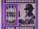 MISSISSIPPI FRED MCDOWELL: Mississippi Delta Blues LP (shrink) rare Blues & R&B