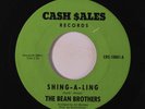 BEAN BROTHERS: Shing-a-ling / Hey There 45 (almost M-) Soul