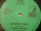 Dennis Brown Oh What A Day Killer Roots 12