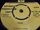 ROCKIN' BERRIES PAIN KILLER UK FREAKBEAT PSYCH 45 M-