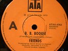 FRIENDS - B.B.Boogie - Australian PROG VINYL Single 1972 - NEAR MINT