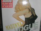 MADONNA VOGUE IMPORT FROM GERMANY WITH WARNING LABEL & 30X20 COLOR POSTER