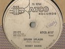 Rockabilly 78 Rpm Record Bobby Darin Splish Splash