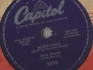 Rockabilly 78 Rpm Record Gene Vincent Be-Bop-A-Lula