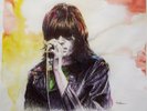 Ramones, Joey Ramone Original Sketch, Signed By Artist, Punk, Cramps, Misfits