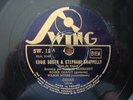 RARE 78RPM E.SOUTH  S.GRAPPELLY DJANGO REINHARDT SWING SW 12