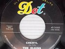 the ELGINS Cheryl b/w Tell Tina DOT 45-16563  Doowop cc1300