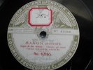 FONOTIPIA GIUSEPPE ANSELMI MANON / FEDORA (MASENET, GIORDANO) No. 62165 