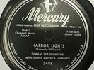 78 Dinah Washington Harbor Lights / I Cross My Fingers 1950 VG 10