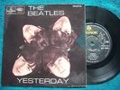 EX+ UK PARLOPHONE EP - THE BEATLES - YESTERDAY