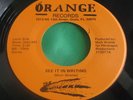 NM- Rare Florida Punk New Wave 45 : The Comets   Living In The Answer   Orange