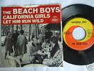 THE BEACH BOYS California Girls 1965 MINT UNPLAYED 45 & NM PICTURE SLEEVE