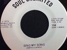 Rare Funk 45 Dennis Landry Sing My Song/Concentration Soul Unlimited 104