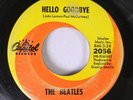 Beatles Rare Mispress Same Label Both Sides 45 The Beatles - Hello Goodbye / Sam