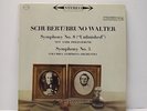 BRUNO WALTER Schubert Symphony No. 8 Unfinished/No. 5 COLUMBIA 6-eye MS 6218 NM-