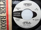 CANDY & KISSES 45 Tonight's The Night / The Last Time  PROMO Rolling Stones w587