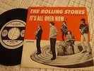 THE ROLLING STONES IT'S ALL OVER NOW/GOOD TIMES LONDON 9687 W/PICTURE SLEEVE