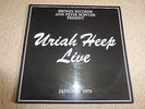 URIAH HEEP Uriah Heep Live LP UK 1973 1st Press STEREO ISLAND ISLD 1