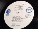 The Mothers LP Absolutely Free Rare Label Variation Frank Zappa Verve MGM
