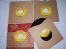 JOHNNY CASH - SUN 221,232,302,321  - ORIGINAL LABEL 45'S - 4 RECORDS TOTAL