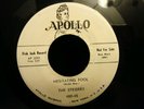 THE STRIDERS - HESITATING FOOL - RARE DOO WOP 45 ON APOLLO 1ST PRESS VG++ WLP