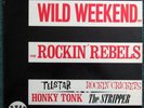 ROCKIN' REBELS  1963LP  WILD WEEKEND  SWAN SLP-509  ROCKIN' CRICKETS  TELSTAR
