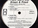 A LIGHTER SHADE OF BROWN - Brown & Proud (LP Promo Album 1990) G-Funk West Coast