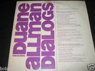 Duane Allman Dialogs LP (Allman Brothers) Promo Only, 1972, 