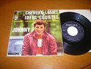 EP : JOHNNY HALLYDAY : CABELLOS LARGOS.........  + 3'  SPAIN 1966 PHILIPS VG ++