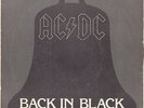 AC/DC BACK IN BLACK / WHAT DO YOU DO... ,  SCARCE SPANISH 7