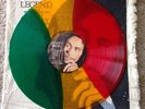 BOB MARLEY - LEGEND LP HEMP COVER RASTA TRI COLOR VINYL RARE OUT OF PRINT