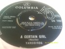 YARDBIRDS/I WISH YOU WOULD DB7283 NEXTOEX COLUMBIA  45